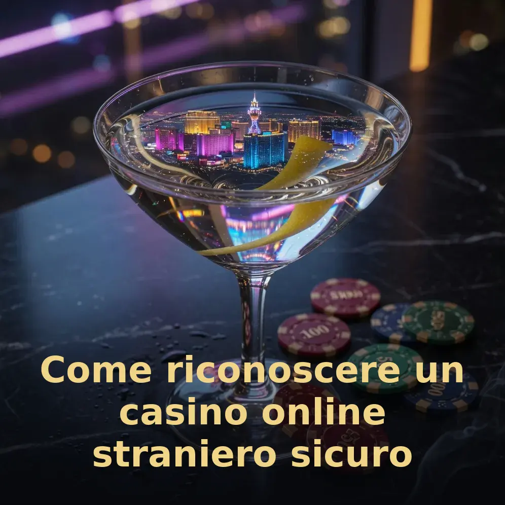 Come riconoscere un casino online straniero sicuro
